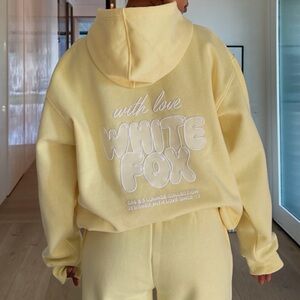 White Fox Boutique Yellow Hoodie